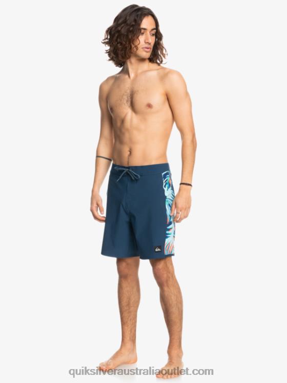Quiksilver Men SurfSilk Arch 18 Boardshorts H2N4B1698 insignia blue