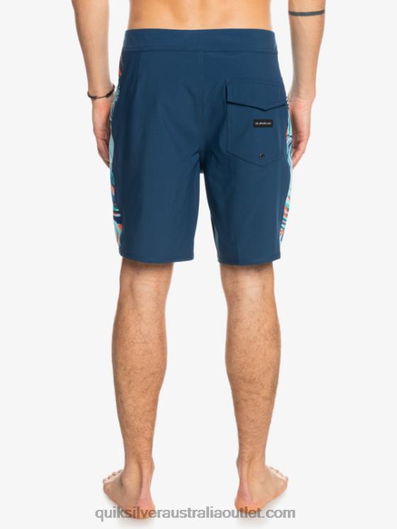 Quiksilver Men SurfSilk Arch 18 Boardshorts H2N4B1698 insignia blue