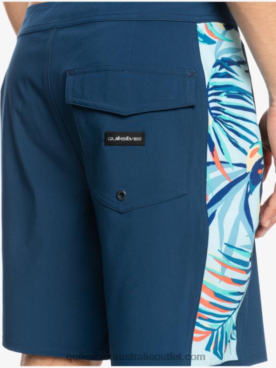 Quiksilver Men SurfSilk Arch 18 Boardshorts H2N4B1698 insignia blue