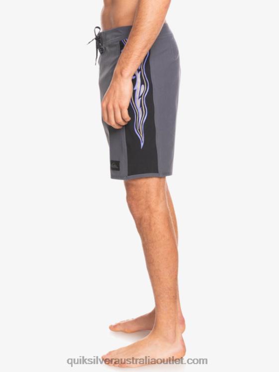 Quiksilver Men SurfSilk Arch 18 Boardshorts H2N4B1699 iron gate