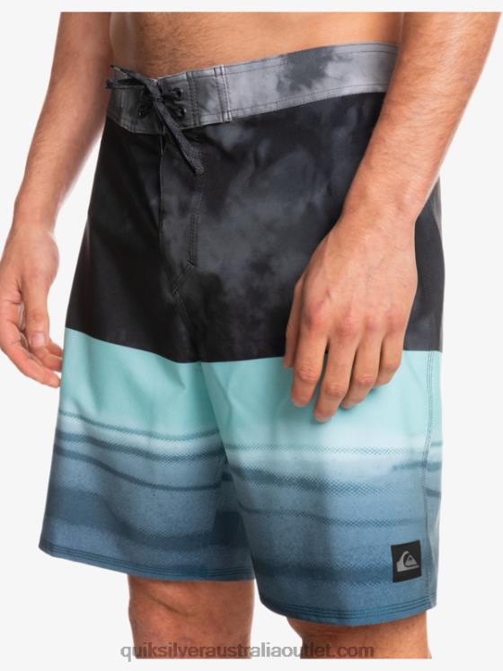 Quiksilver Men SurfSilk Five-0 19 Boardshorts H2N4B1798 black