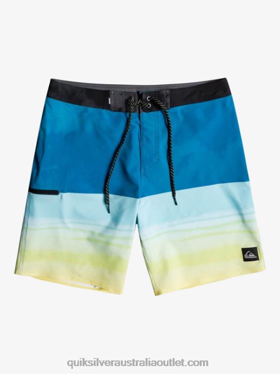 Quiksilver Men SurfSilk Five-0 19 Boardshorts H2N4B1799 seaport