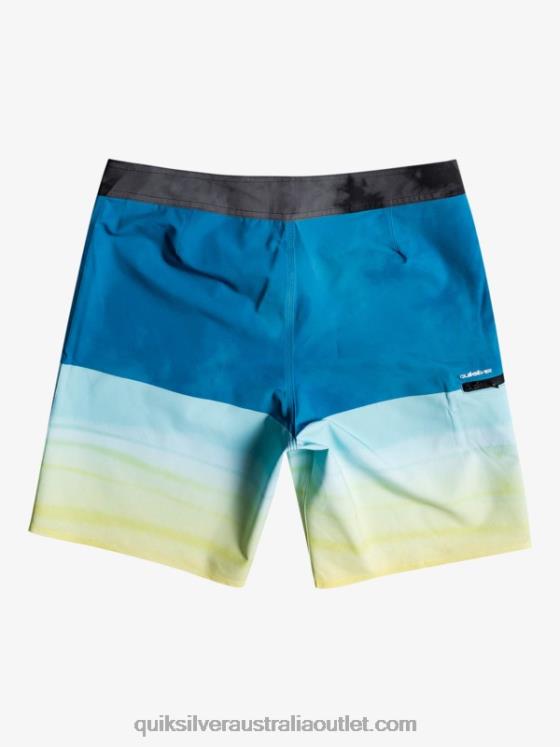 Quiksilver Men SurfSilk Five-0 19 Boardshorts H2N4B1799 seaport