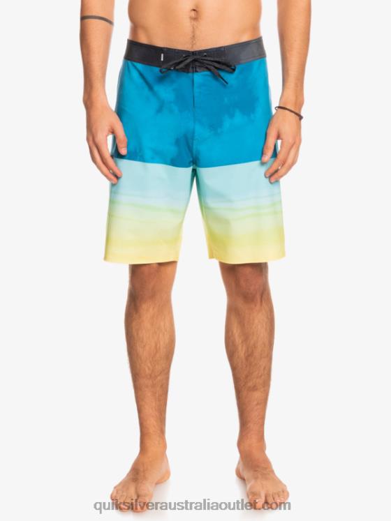Quiksilver Men SurfSilk Five-0 19 Boardshorts H2N4B1799 seaport