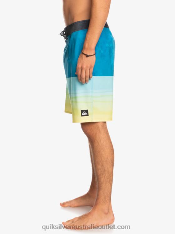 Quiksilver Men SurfSilk Five-0 19 Boardshorts H2N4B1799 seaport