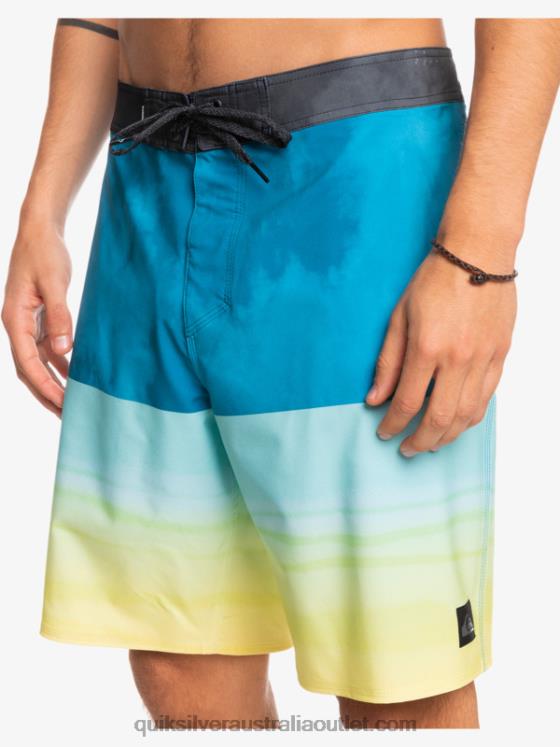 Quiksilver Men SurfSilk Five-0 19 Boardshorts H2N4B1799 seaport