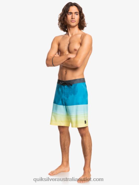 Quiksilver Men SurfSilk Five-0 19 Boardshorts H2N4B1799 seaport