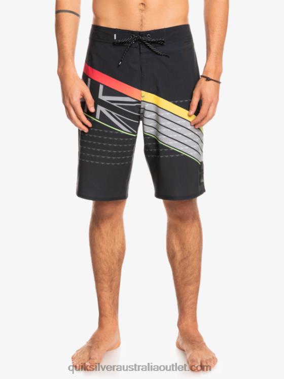 Quiksilver Men SurfSilk Hawaii Core 20 Boardshorts H2N4B1887 black