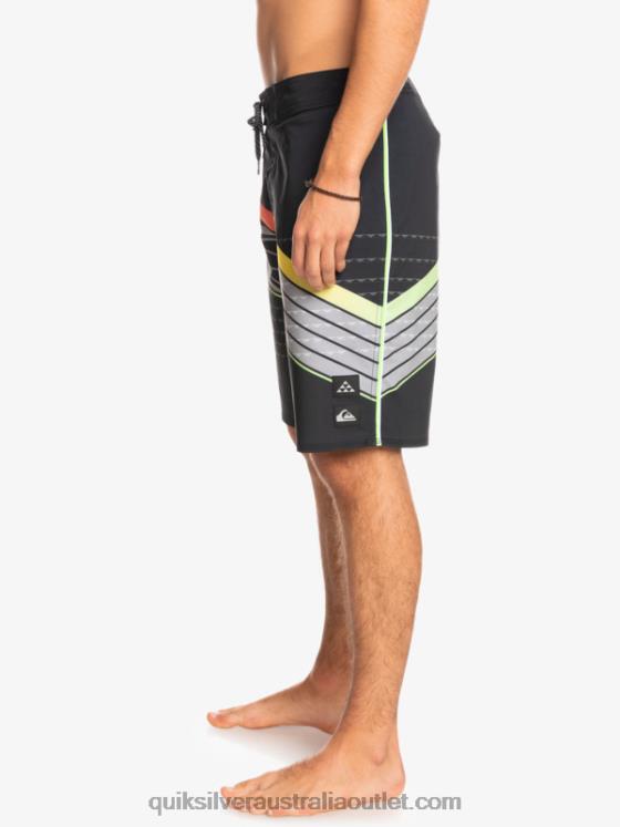 Quiksilver Men SurfSilk Hawaii Core 20 Boardshorts H2N4B1887 black
