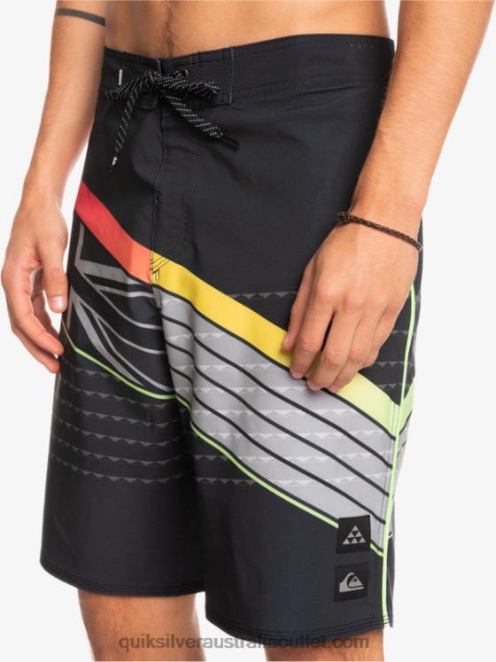 Quiksilver Men SurfSilk Hawaii Core 20 Boardshorts H2N4B1887 black