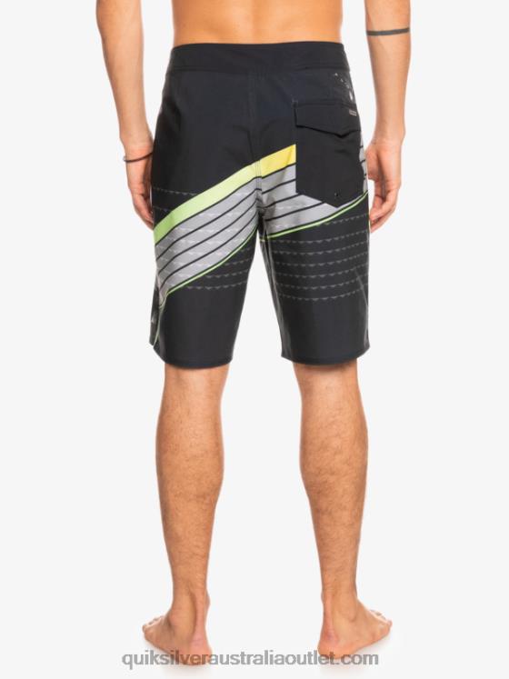 Quiksilver Men SurfSilk Hawaii Core 20 Boardshorts H2N4B1887 black