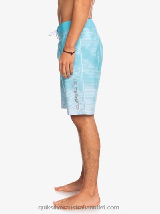 Quiksilver Men SurfSilk Massive 20 Boardshorts H2N4B1598 angel blue
