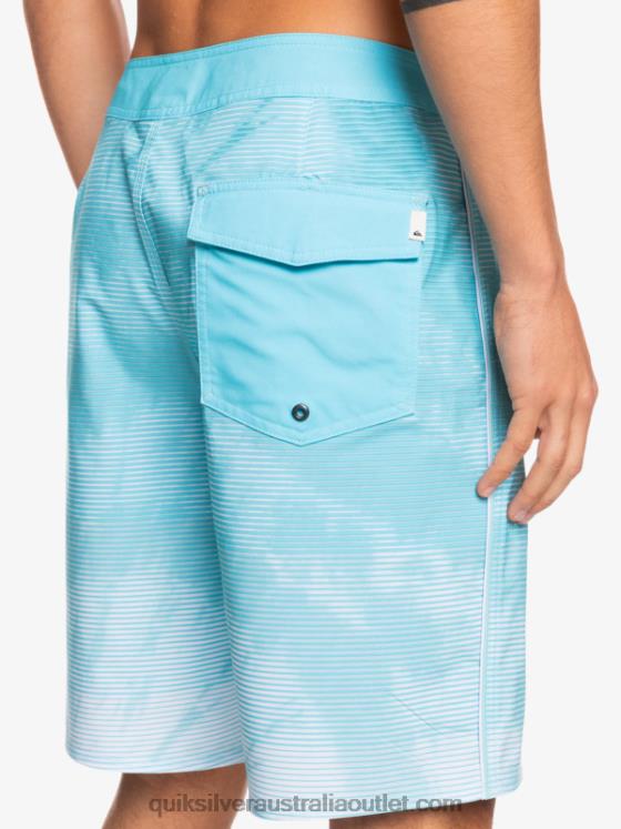 Quiksilver Men SurfSilk Massive 20 Boardshorts H2N4B1598 angel blue