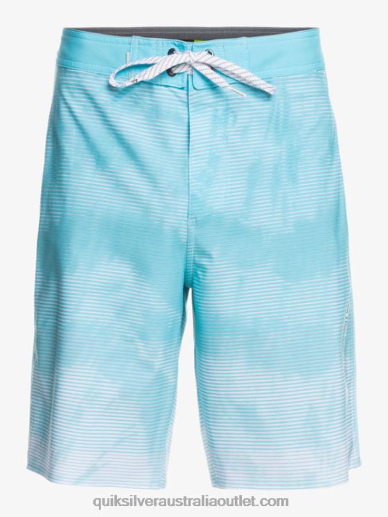 Quiksilver Men SurfSilk Massive 20 Boardshorts H2N4B1598 angel blue
