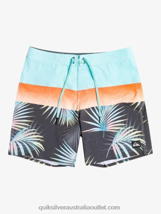 Quiksilver Men SurfSilk Panel 20 Boardshorts H2N4B1453 tarmac