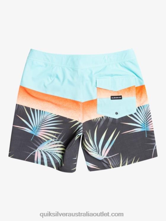 Quiksilver Men SurfSilk Panel 20 Boardshorts H2N4B1453 tarmac