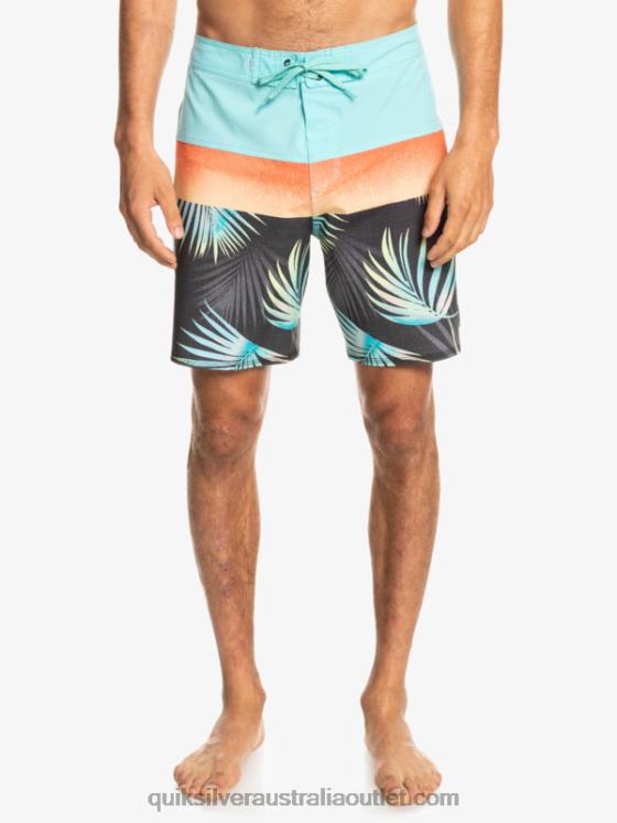 Quiksilver Men SurfSilk Panel 20 Boardshorts H2N4B1453 tarmac