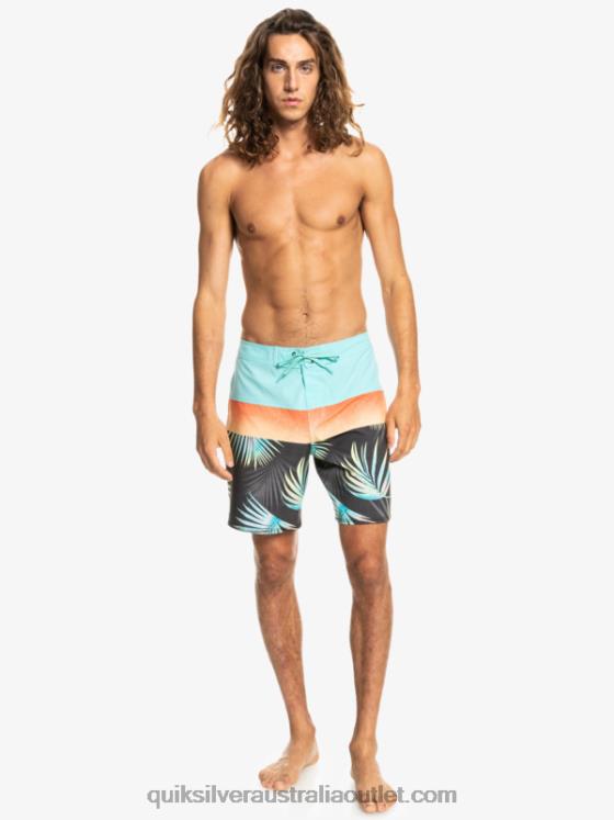 Quiksilver Men SurfSilk Panel 20 Boardshorts H2N4B1453 tarmac