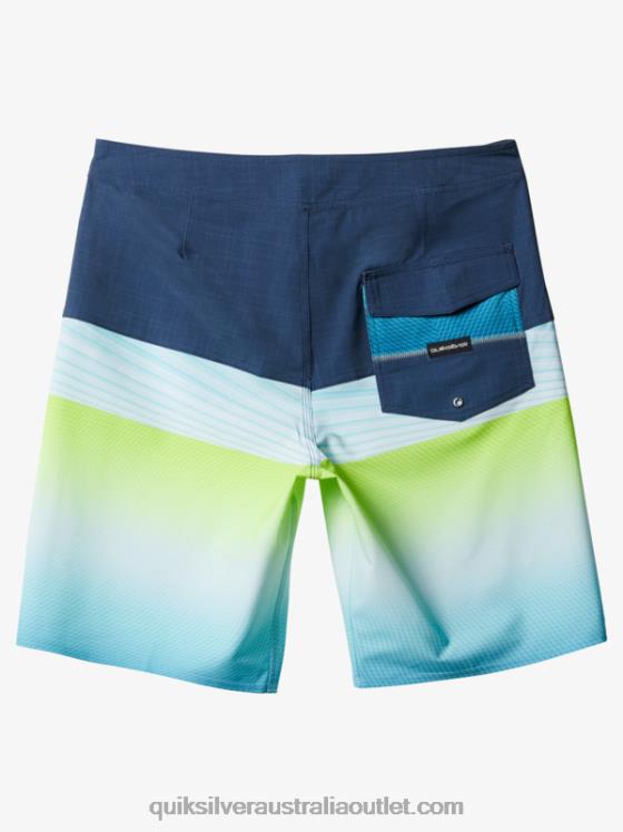 Quiksilver Men SurfSilk Panel 20 Boardshorts H2N4B1454 navy blazer