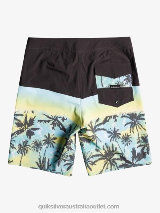 Quiksilver Men SurfSilk Panel 20 Boardshorts H2N4B1461 tarmac