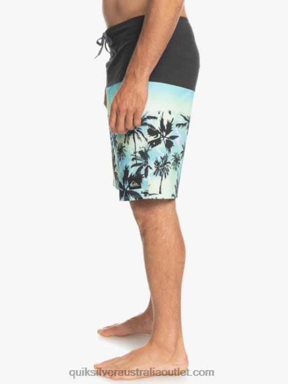 Quiksilver Men SurfSilk Panel 20 Boardshorts H2N4B1461 tarmac