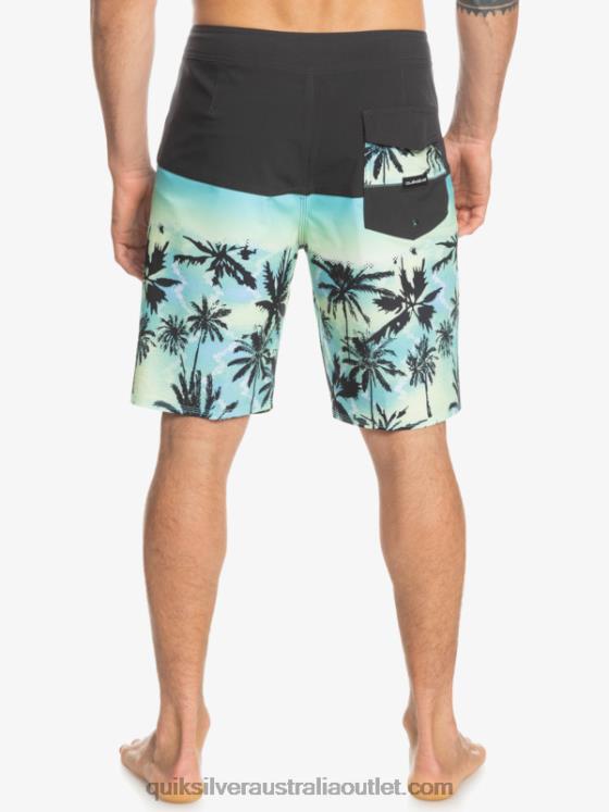 Quiksilver Men SurfSilk Panel 20 Boardshorts H2N4B1461 tarmac