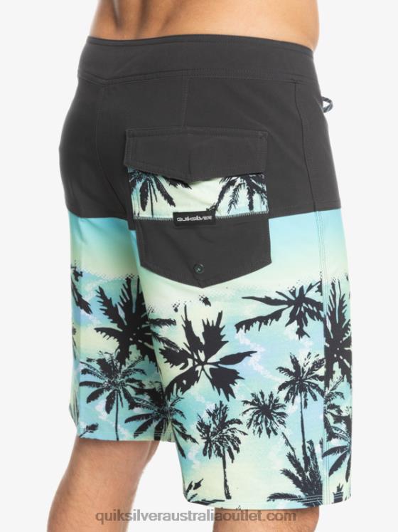 Quiksilver Men SurfSilk Panel 20 Boardshorts H2N4B1461 tarmac