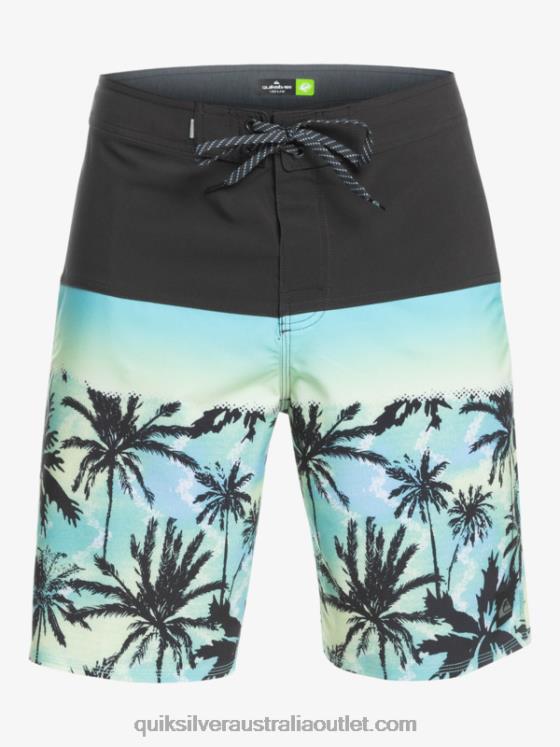 Quiksilver Men SurfSilk Panel 20 Boardshorts H2N4B1461 tarmac