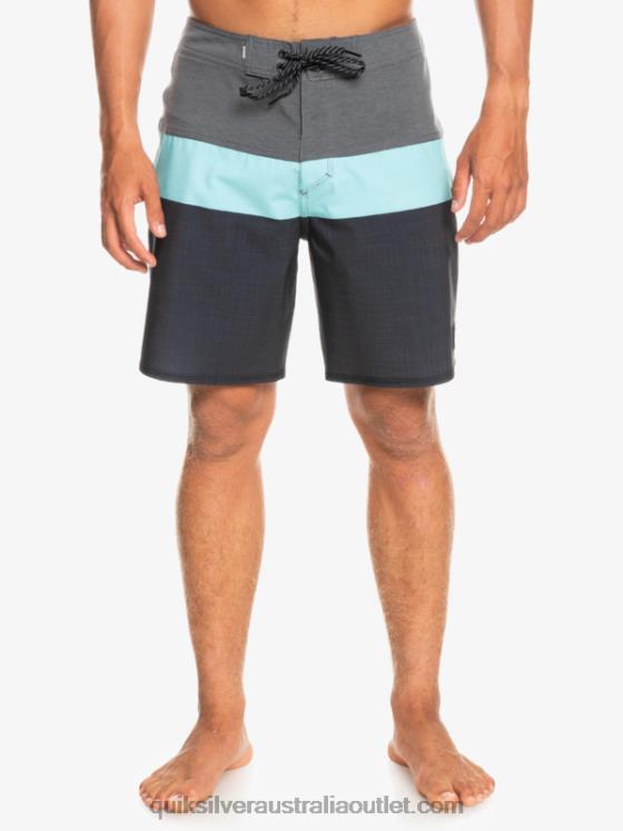 Quiksilver Men SurfSilk Panel 20 Boardshorts H2N4B1464 black