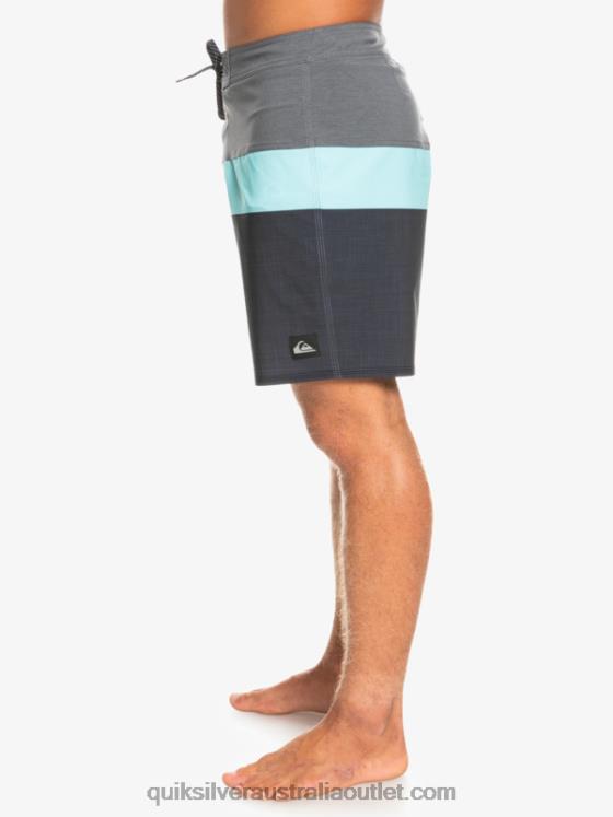 Quiksilver Men SurfSilk Panel 20 Boardshorts H2N4B1464 black