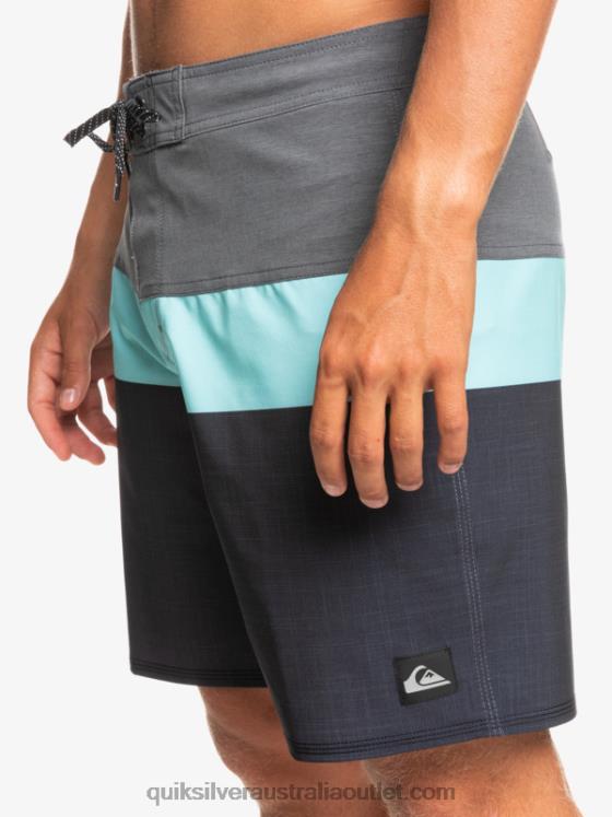 Quiksilver Men SurfSilk Panel 20 Boardshorts H2N4B1464 black