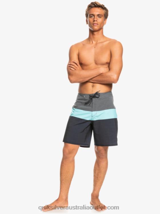 Quiksilver Men SurfSilk Panel 20 Boardshorts H2N4B1464 black