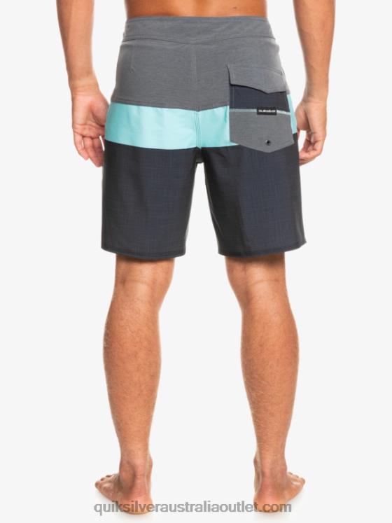 Quiksilver Men SurfSilk Panel 20 Boardshorts H2N4B1464 black