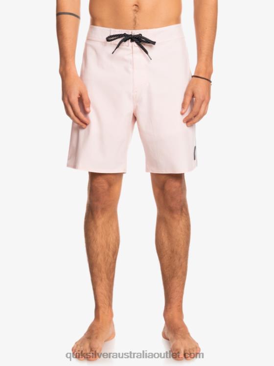 Quiksilver Men SurfSilk Piped 18 Boardshorts H2N4B1751 veiled pink