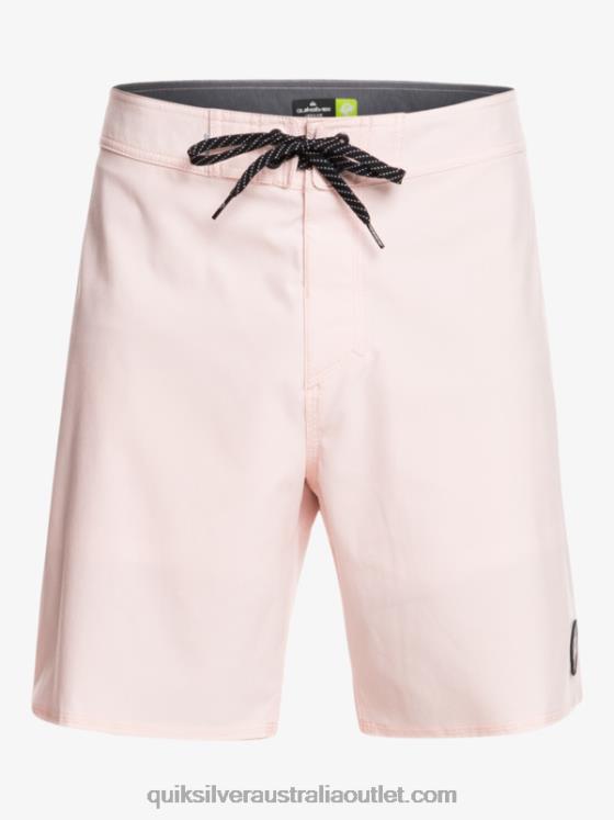 Quiksilver Men SurfSilk Piped 18 Boardshorts H2N4B1751 veiled pink