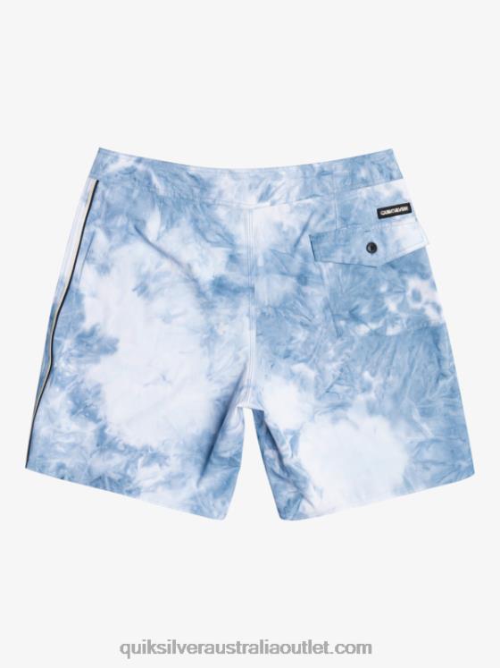 Quiksilver Men SurfSilk Piped 18 Boardshorts H2N4B1752 sea port