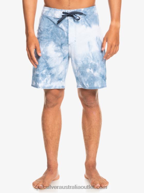 Quiksilver Men SurfSilk Piped 18 Boardshorts H2N4B1752 sea port