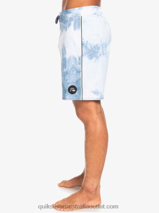 Quiksilver Men SurfSilk Piped 18 Boardshorts H2N4B1752 sea port