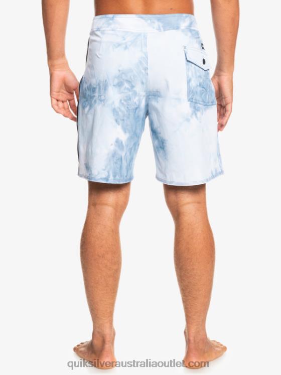 Quiksilver Men SurfSilk Piped 18 Boardshorts H2N4B1752 sea port
