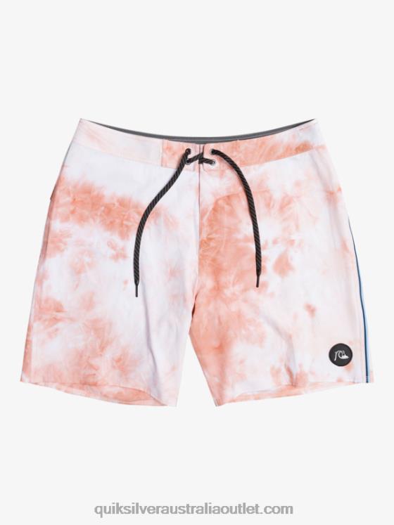 Quiksilver Men SurfSilk Piped 18 Boardshorts H2N4B1753 rosette