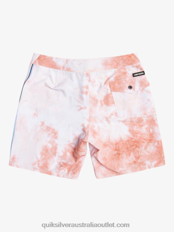 Quiksilver Men SurfSilk Piped 18 Boardshorts H2N4B1753 rosette