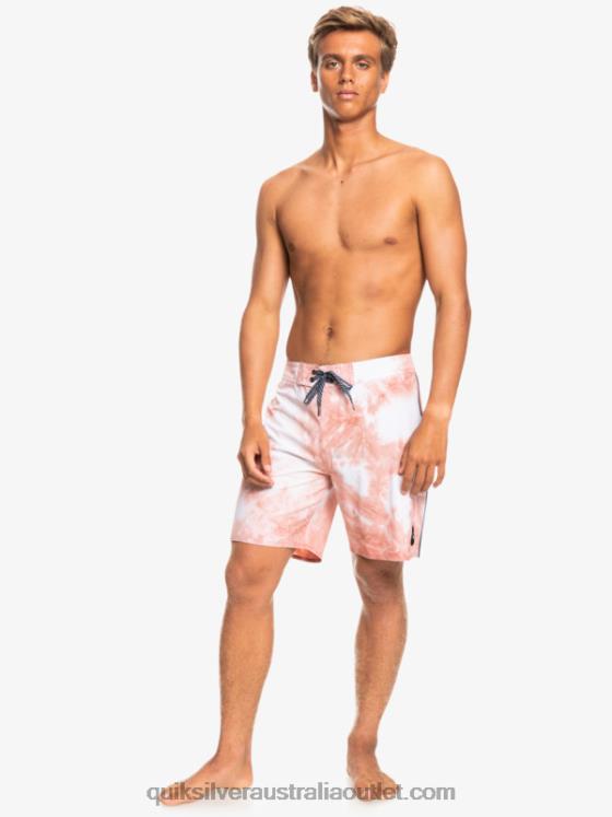 Quiksilver Men SurfSilk Piped 18 Boardshorts H2N4B1753 rosette