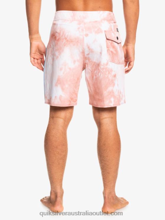 Quiksilver Men SurfSilk Piped 18 Boardshorts H2N4B1753 rosette