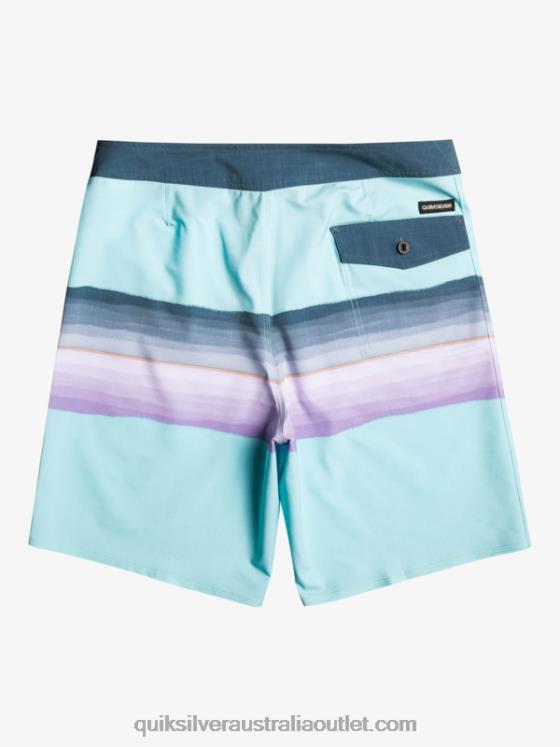 Quiksilver Men SurfSilk Resin Tint 19 Boardshorts H2N4B1438 angel blue