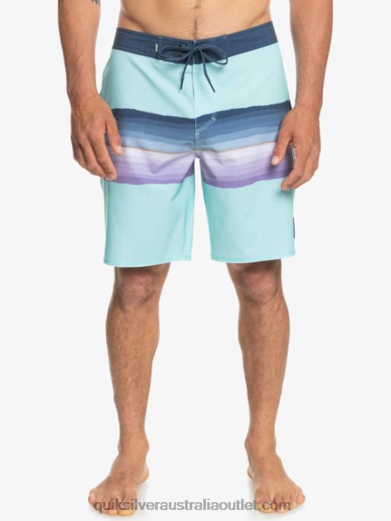 Quiksilver Men SurfSilk Resin Tint 19 Boardshorts H2N4B1438 angel blue