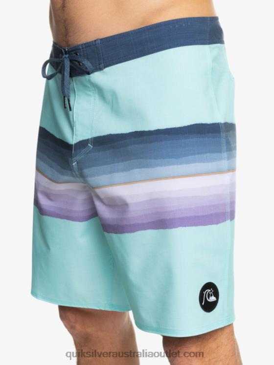 Quiksilver Men SurfSilk Resin Tint 19 Boardshorts H2N4B1438 angel blue