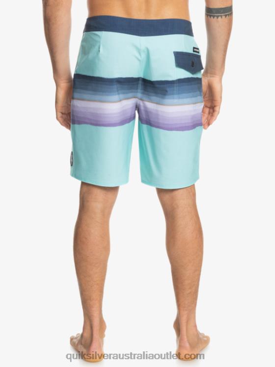 Quiksilver Men SurfSilk Resin Tint 19 Boardshorts H2N4B1438 angel blue