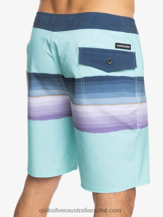 Quiksilver Men SurfSilk Resin Tint 19 Boardshorts H2N4B1438 angel blue