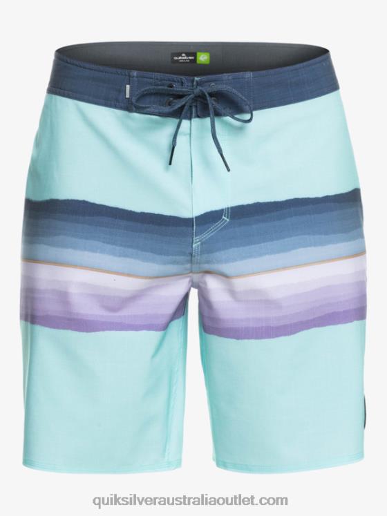 Quiksilver Men SurfSilk Resin Tint 19 Boardshorts H2N4B1438 angel blue