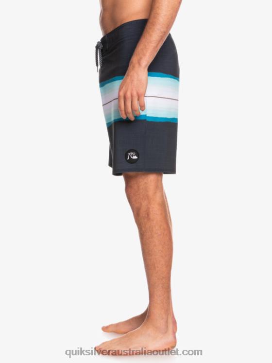 Quiksilver Men SurfSilk Resin Tint 19 Boardshorts H2N4B1440 black